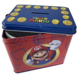 Nintendo Super Mario Bros tazza salvadanaio box